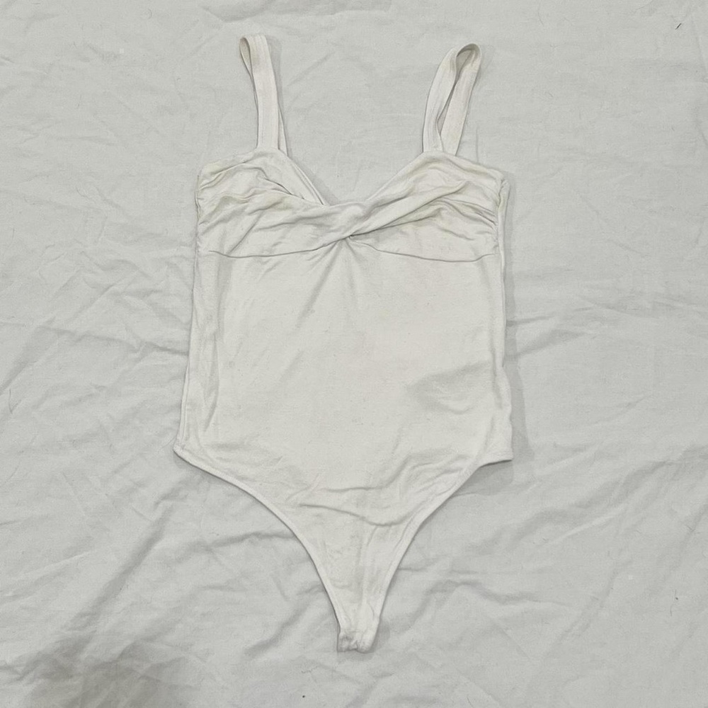 Abercrombie & Fitch Cream Bodysuit